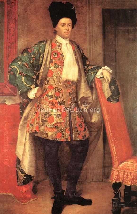 Portrait of Count Giovanni Battista Vailetti - 维托雷·吉斯兰蒂